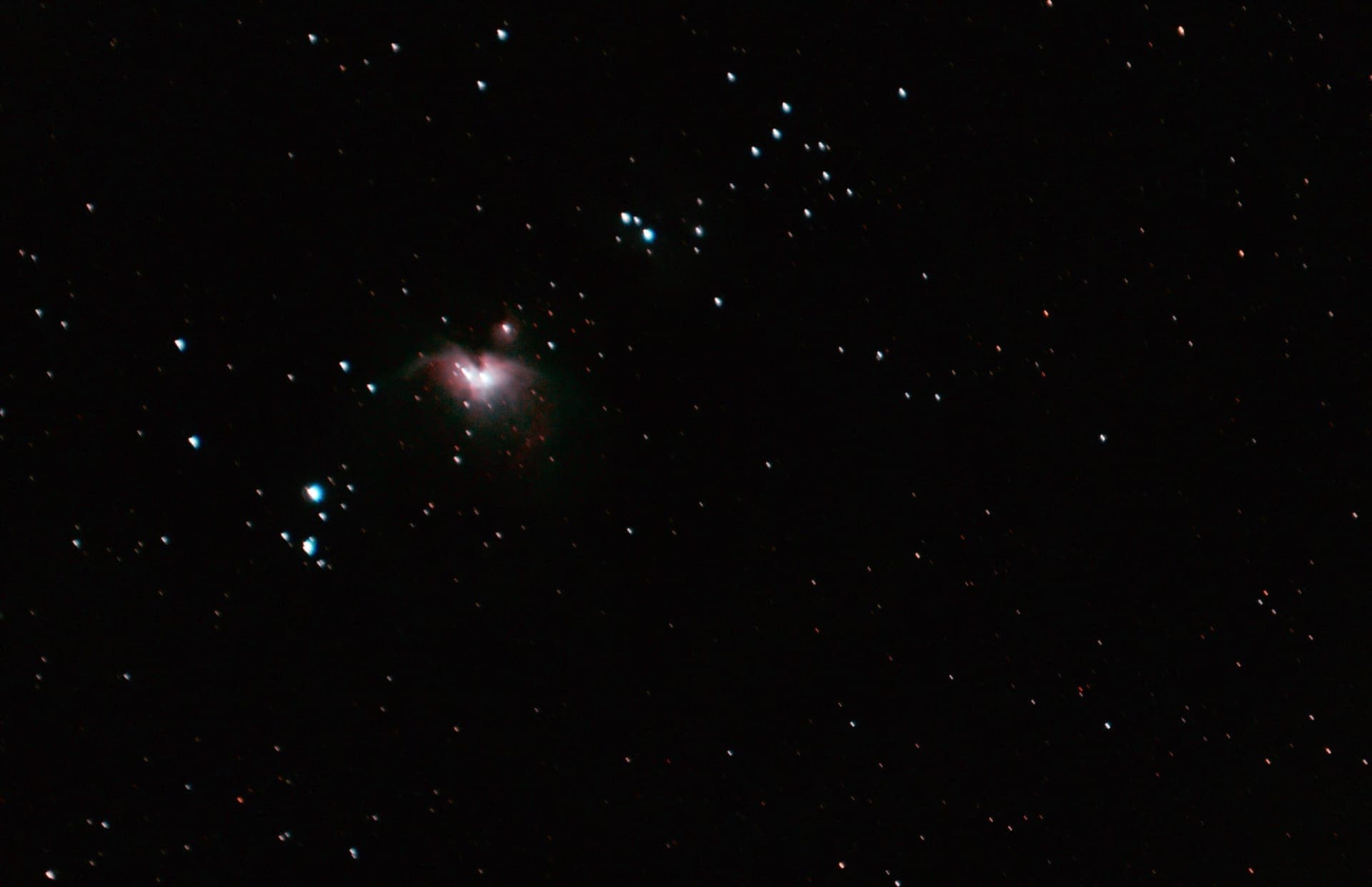 My first DSLR astrophoto - Orion Nebula